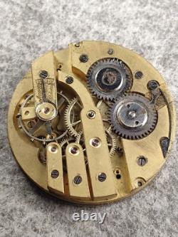 Vintage Rare parts Pocket Watch T. Moser for parts or REPAIR