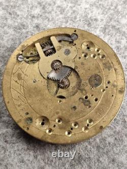 Vintage Rare parts Pocket Watch T. Moser for parts or REPAIR