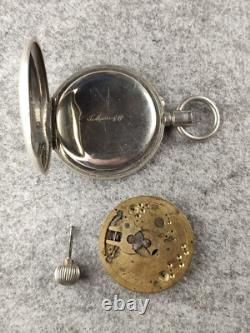 Vintage Rare parts Pocket Watch T. Moser for parts or REPAIR