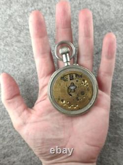 Vintage Rare parts Pocket Watch T. Moser for parts or REPAIR