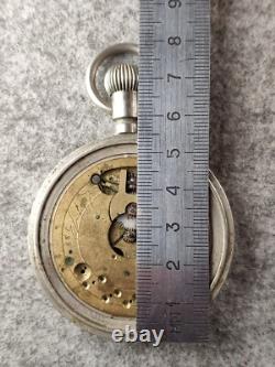 Vintage Rare parts Pocket Watch T. Moser for parts or REPAIR