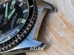 Vintage Rene Rochard 5 ATM Diver Watch withMassive Case, Runs FOR PARTS/REPAIR