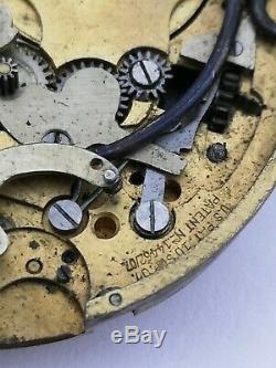 Vintage Repeater (Possibly Lemania) Pocket Watch Movement for Parts (F67)