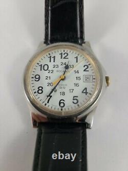Vintage Rodania men's Rail Road Collector watch, Working, For Parts only