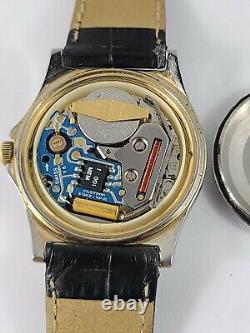 Vintage Rodania men's Rail Road Collector watch, Working, For Parts only