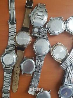 Vintage Russian Soviet USSR Watches for Parts