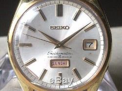 Vintage SEIKO Automatic Watch/ SEIKOMATIC Weekdater 6218-8971 35J SGP For Parts
