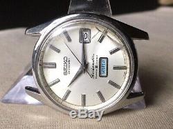 Vintage SEIKO Automatic Watch/ SEIKOMATIC Weekdater 6218-8971 35J SS For Parts