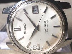 Vintage SEIKO Hand-Winding Watch/ KING SEIKO KS 4402-8000 SS 1960s For Parts
