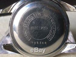 Vintage SEIKO Hand-Winding Watch/ Skyliner 6220-8010 21J SS 1960s For Parts