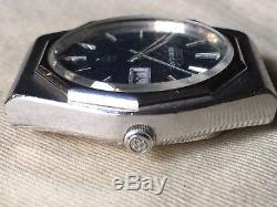 Vintage SEIKO Quartz Watch/ GRAND QUARTZ 4843-7000 SS 1975 For Parts