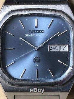Vintage SEIKO Quartz Watch/ GRAND TWIN QUARTZ 9256-5020 1979 For Parts