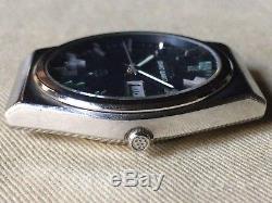 Vintage SEIKO Quartz Watch/ GRAND TWIN QUARTZ 9943-800A SS 1978 For Parts