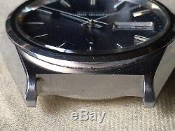 Vintage SEIKO Quartz Watch/ KING QUARTZ 4823-8050 SS 1976 For Parts