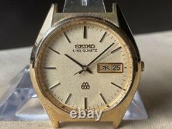 Vintage SEIKO Quartz Watch/ KING TWIN QUARTZ 9923-8060 SGP 1981 For Parts