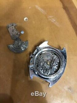 Vintage Seiko 6139-6005 Chronograph Automatic Watch, FOR PARTS, Not working