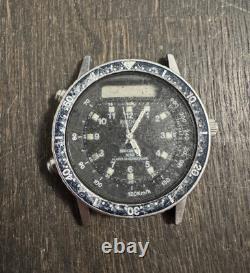 Vintage Seiko Baby Arnie Sports 100 Watch H556-5029 For Parts Or Repair READ