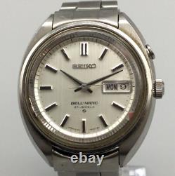 Vintage Seiko Bell Matic Automatic Watch Men 4006-7000 Alarm Broken 6.5