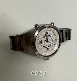Vintage Seiko Chronograph SUS 6M26-6020 Quartz Mans Watch Water Resistant 10Bar