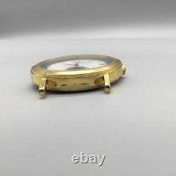 Vintage Seiko Moonphase Watch Mens 34mm 6F22-6029 BROKEN FOR PARTS OR REPAIR