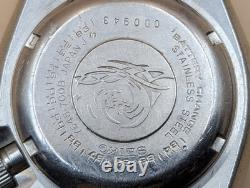 Vintage Seiko Pepsi Diving Watch 7548-700b Not Working For Parts