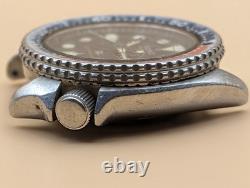 Vintage Seiko Pepsi Diving Watch 7548-700b Not Working For Parts
