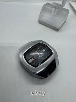 Vintage Sicura 17 Jewels Digital Jump Hour Swiss Made Watch/For Parts/Repair