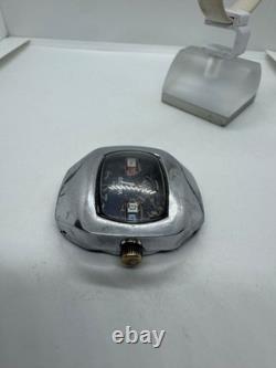 Vintage Sicura 17 Jewels Digital Jump Hour Swiss Made Watch/For Parts/Repair