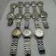 Vintage Solvil & Titus Geneve 9301 Tuning Fork 9162 Lot Of 13 Watches For Parts