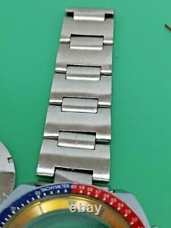 Vintage Sorna Pepsi Pogue Style 2697 Watch for Restoration (in Pieces) (i64)