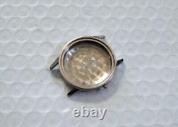 Vintage Stainless Steel Omega Seamaster Automatic Watch Case #166.037 For Parts