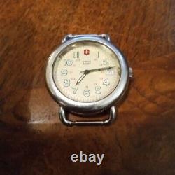 Vintage Swiss Army Field Watch 330 Feet Quartz #2 Has Issues for Parts