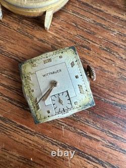 Vintage Swiss Longines, Alarm, Watch Parts & Bands. Gold Filled Bands
