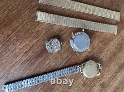Vintage Swiss Longines, Alarm, Watch Parts & Bands. Gold Filled Bands