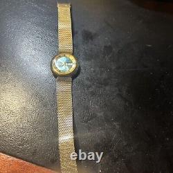 Vintage Swiss Made Wakmann Watch Untested For Repair Or Parts
