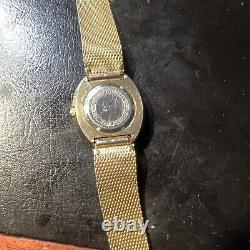 Vintage Swiss Made Wakmann Watch Untested For Repair Or Parts