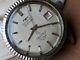Vintage Technos 10 ATM Star Chief Watch withDivers All SS Case FOR PARTS/REPAIR