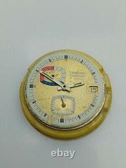 Vintage Tegrov Chronograph manual winding Watch For Parts