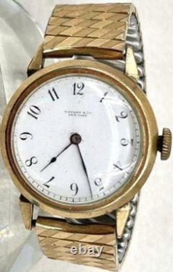 Vintage Tiffany & Co 10k GP Watch For parts! - Patek Philippe Movement No 84091
