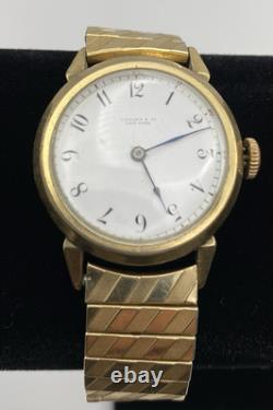 Vintage Tiffany & Co 10k GP Watch For parts! - Patek Philippe Movement No 84091