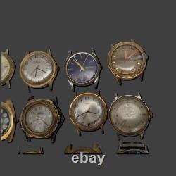 Vintage Timex Lot 15 Assorted Watches Parts Repair Mixed Models