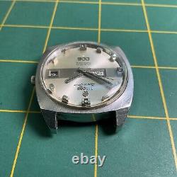 Vintage Titoni Space Star 600 Automatic 25j For Parts Or Repair Watch 118