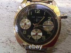 Vintage Top Timer Swiss Made Chronograph Watch Parts