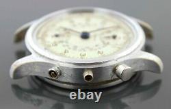 Vintage Tourneau Chronograph Venus Cal. 170 Watch For Parts or Repair (AS IS)