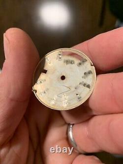 Vintage Tudor Date Day Cotton Bowl Dial For 7017/0 Watch 1970s For Parts