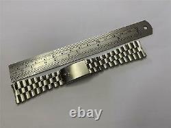 Vintage Ulysse Nardin 20mm Stainless Steel Watch Bracelet For Parts