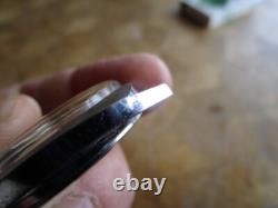 Vintage Used Chromed PONTIAC Memodate Manual Watch Cal. ETA 2763. For parts