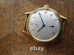 Vintage Used Gold Plated CERTINA Waterking Watch Cal. Certina 28-10. For parts
