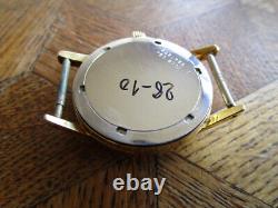 Vintage Used Gold Plated CERTINA Waterking Watch Cal. Certina 28-10. For parts
