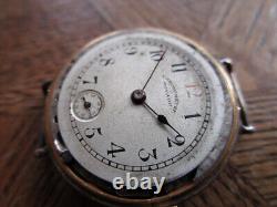 Vintage Used Gold Plated MOVADO Chronometer Watch Cal. 150 MN. For Parts
